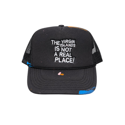 1 of 1 VI Not Real Trucker Hat
