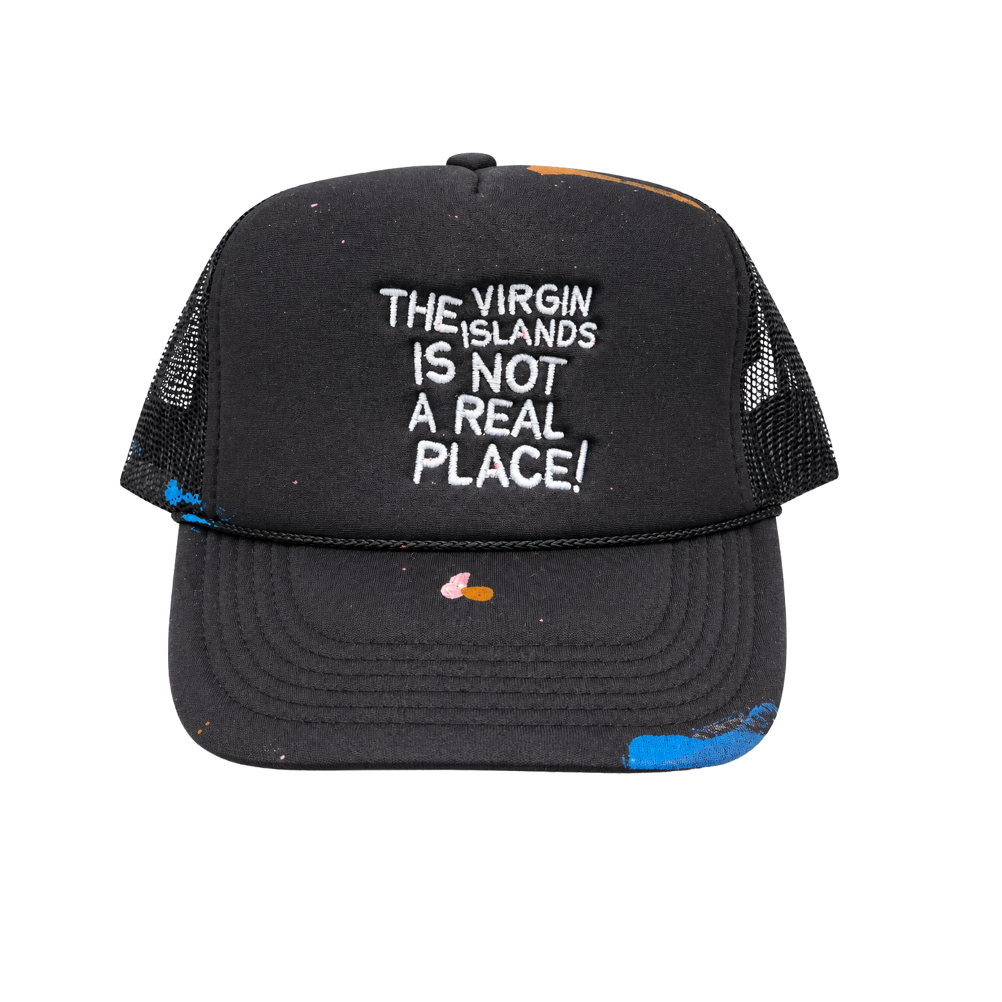 1 of 1 VI Not Real Trucker Hat