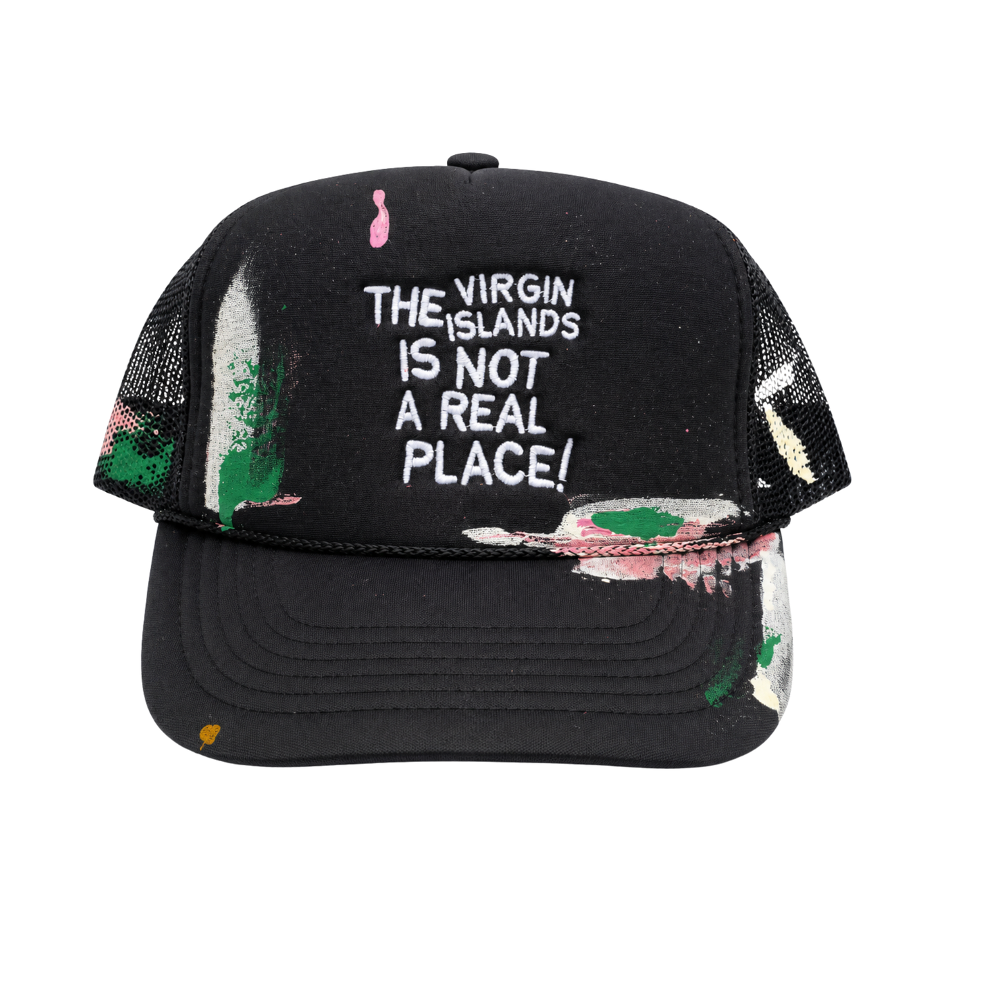 1 of 1 VI Not Real Trucker Hat