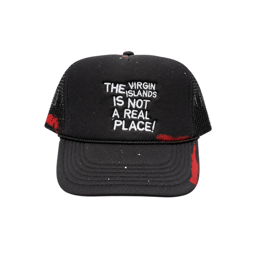 1 of 1 VI Not Real Trucker Hat