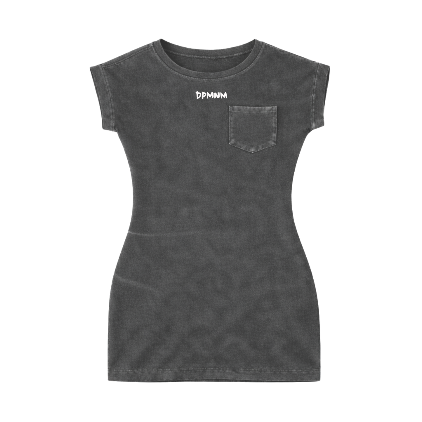 Faded Black DPMNM Mini Dress W/ Pockets