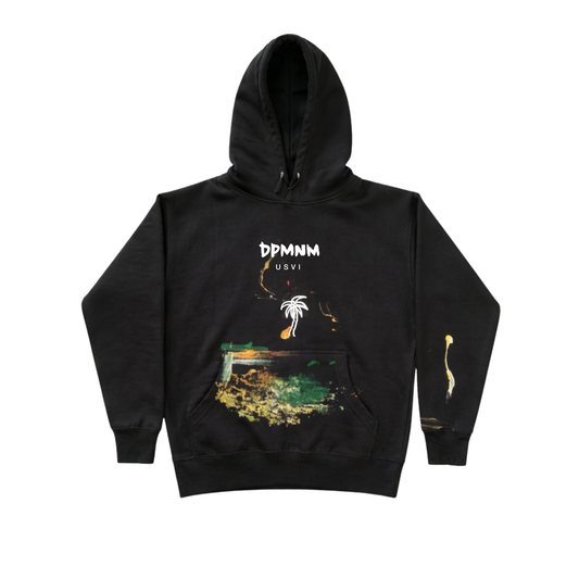 1 of 1 Black OG DPMNM Hoodie | Small
