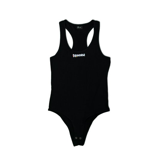 Women's Black Bouquet Bodysuit