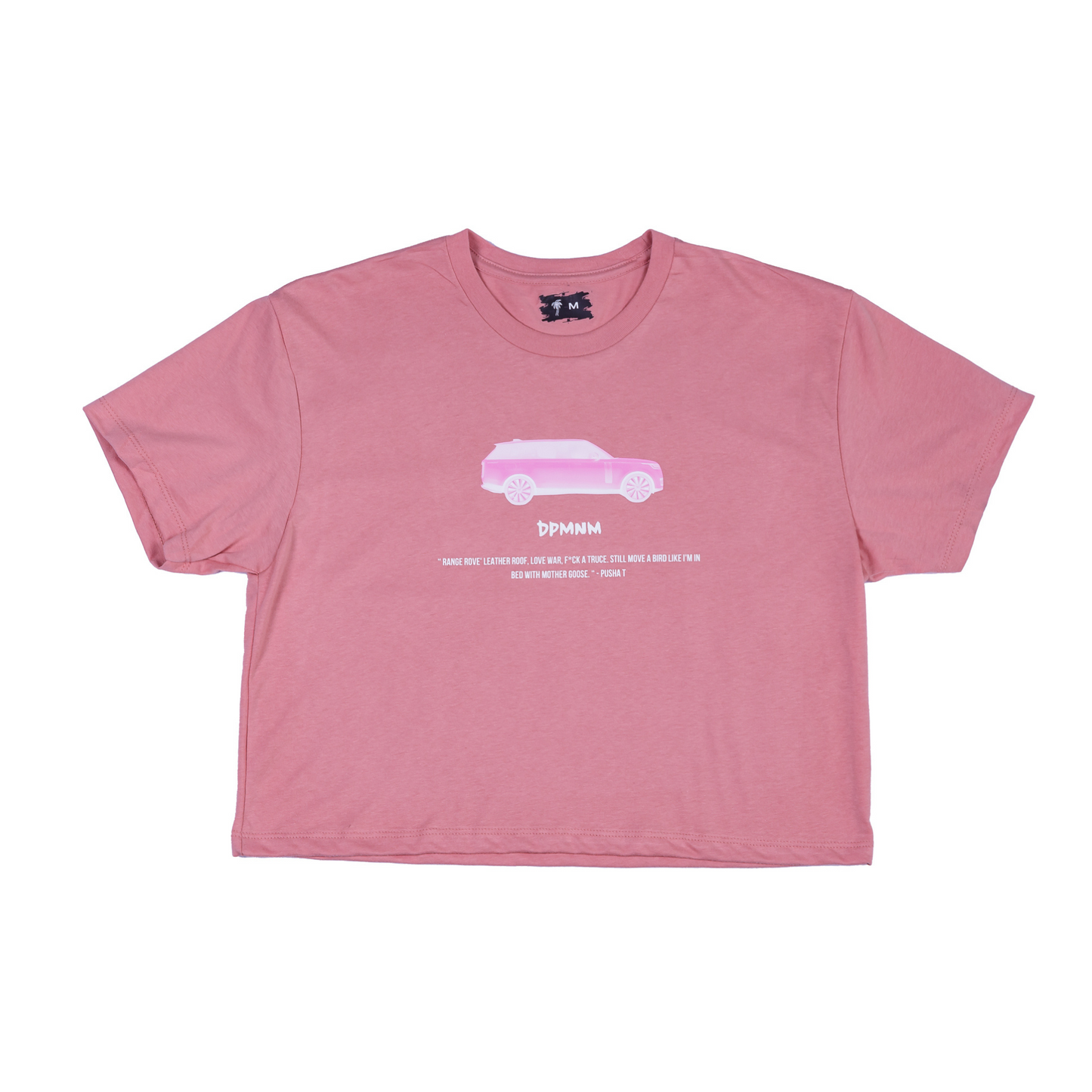 Womens Muave Range Rover Crop Top