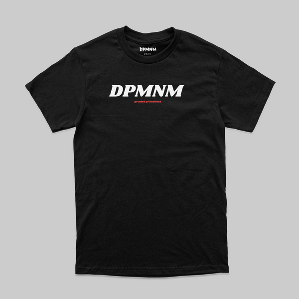 Unisex Wave Puff Blk Tee