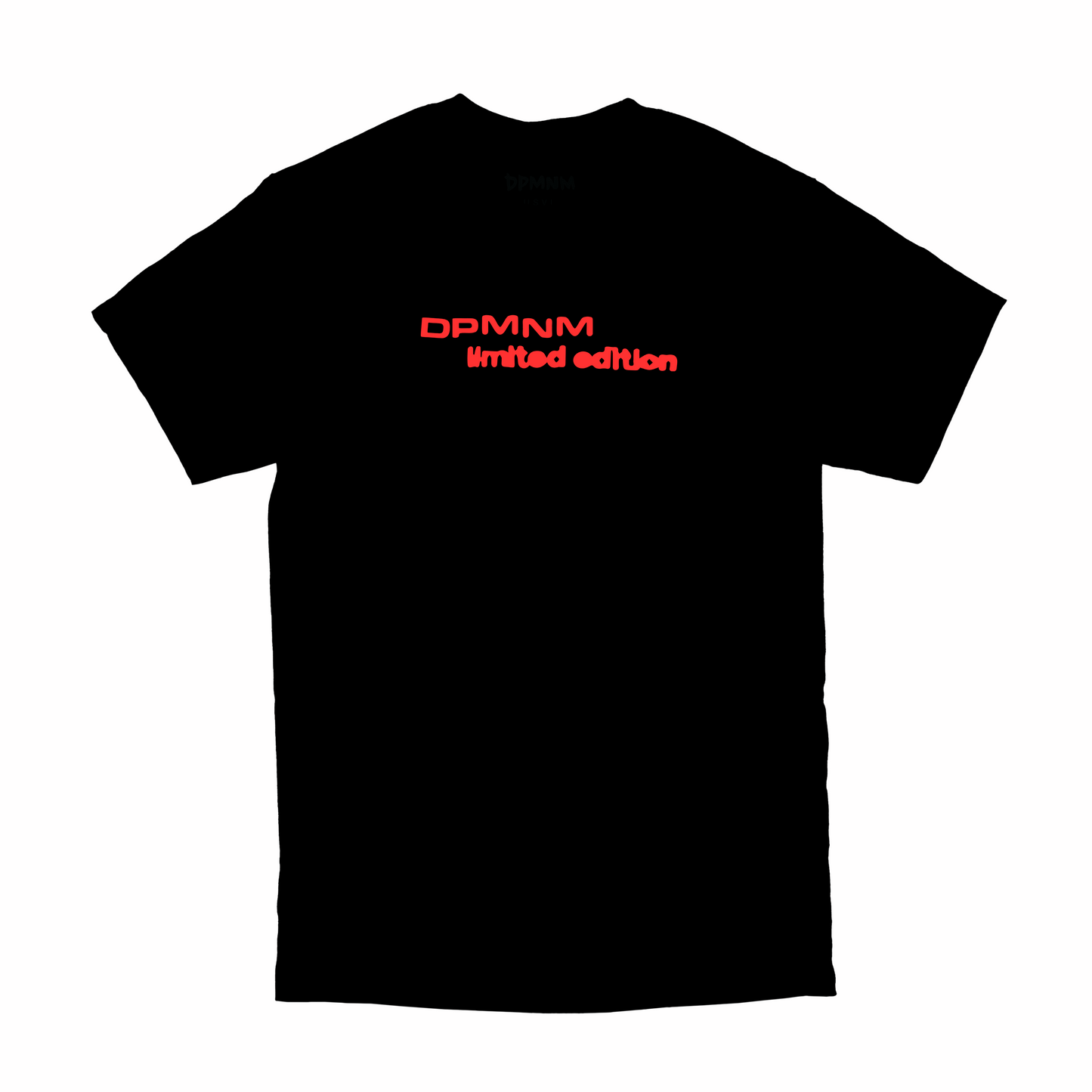 Unisex Black | Red The VI is Not a Real Place Puff Tee