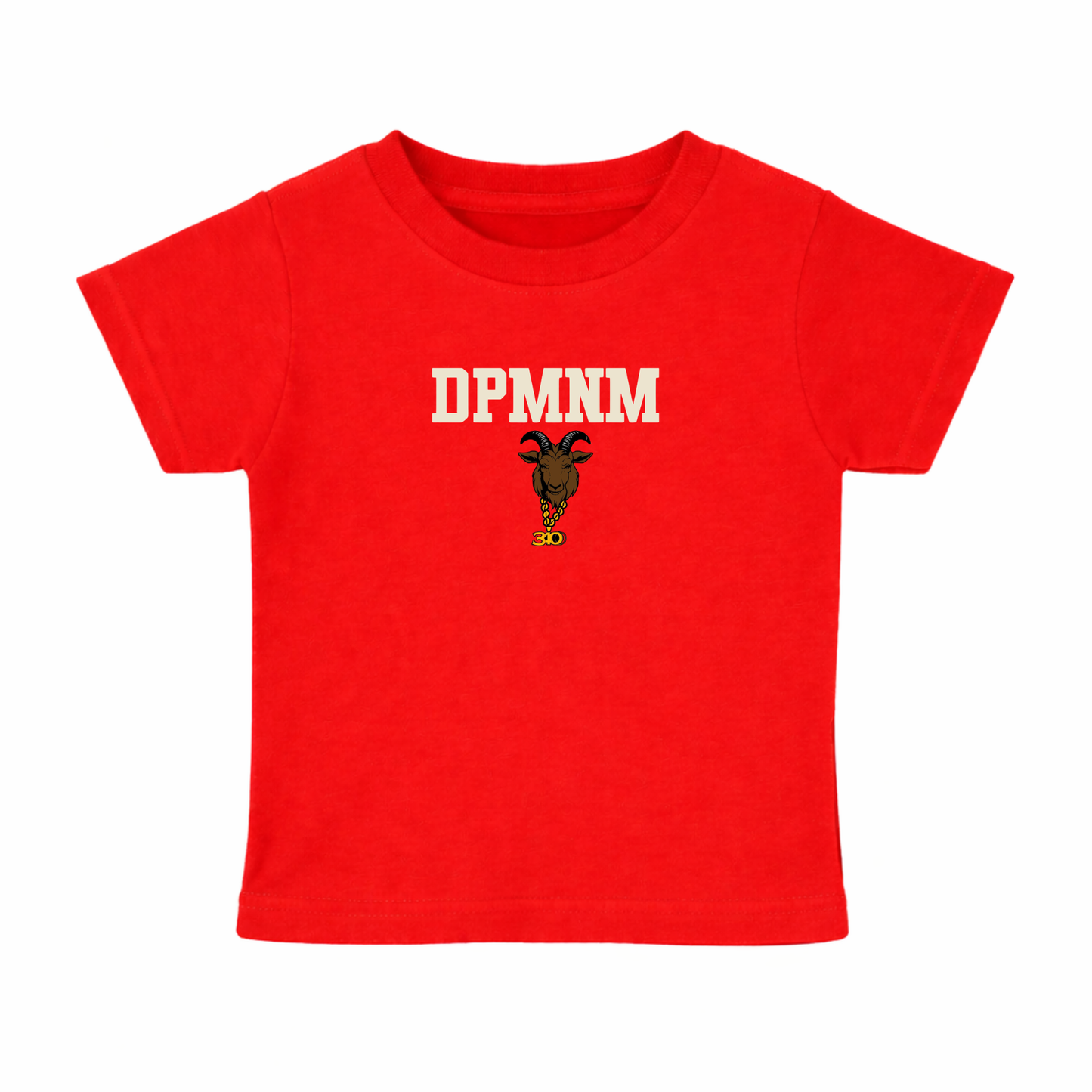 Toddler Red GOAT Tee