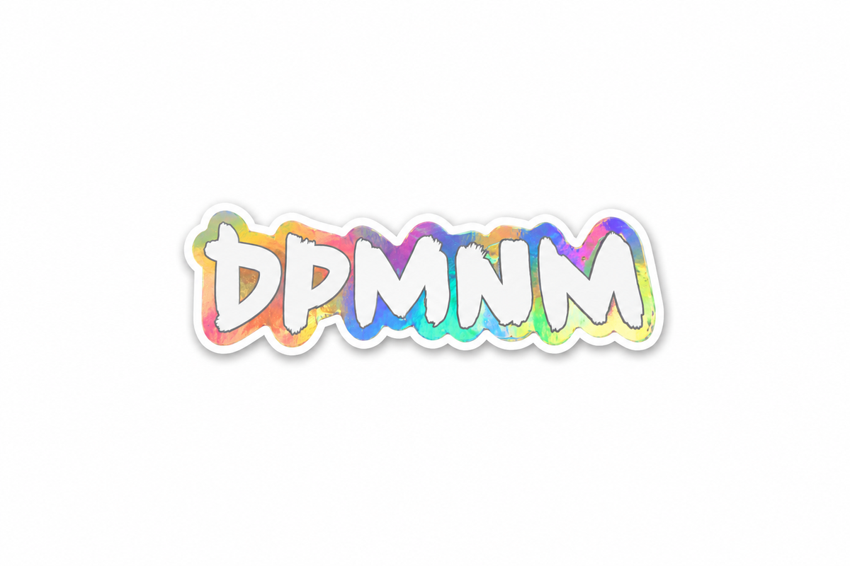 HYDROGLYPHIC "DPMNM" STICKER