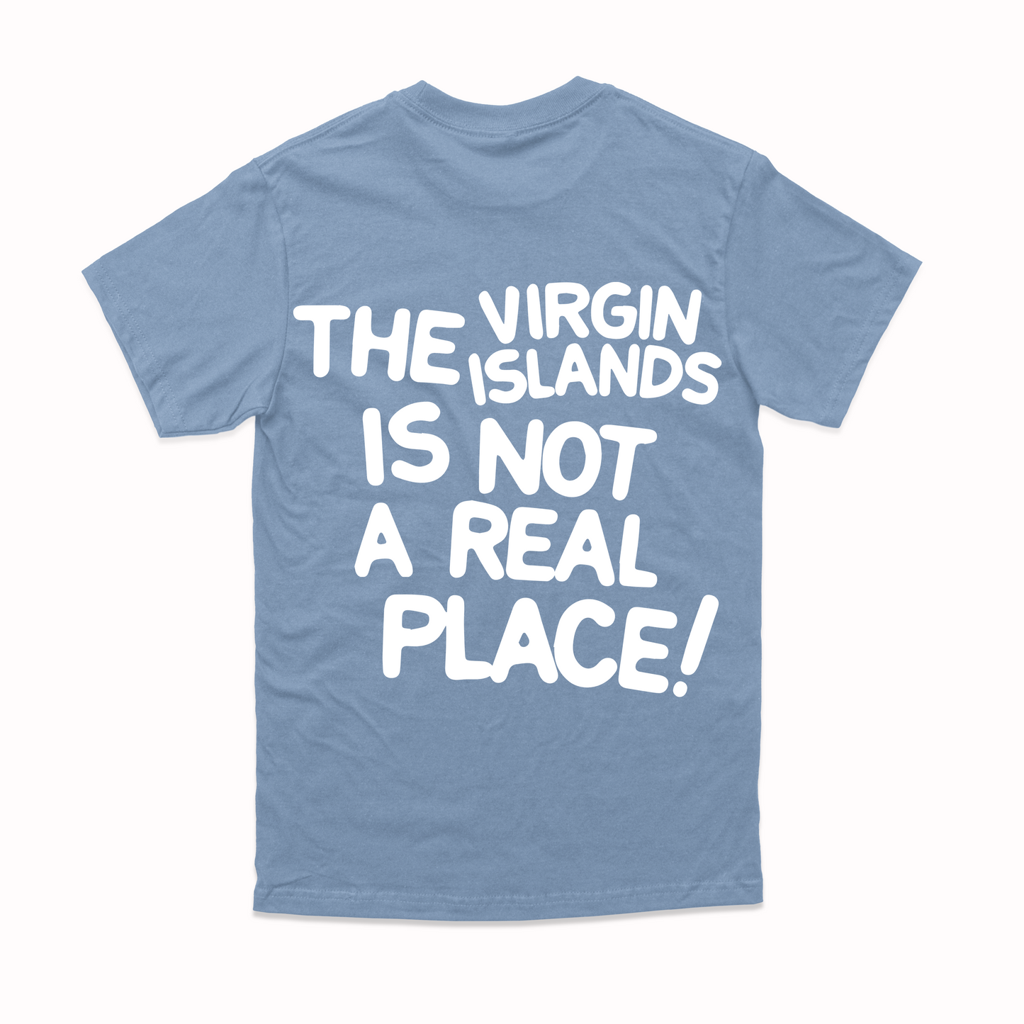 Unisex Wash Blue | White DPMNM Limited Edition Tee