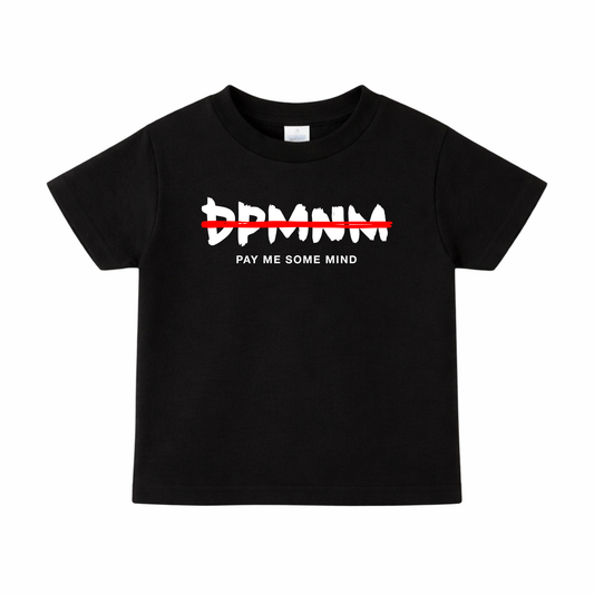 Kids Black PMSM Tee