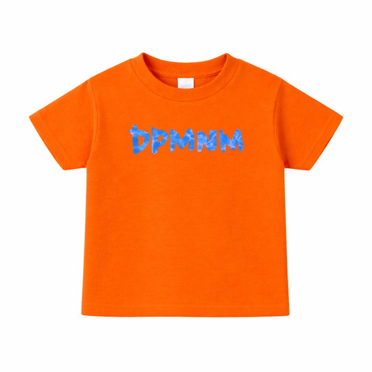 Kids Orange Wave Tee