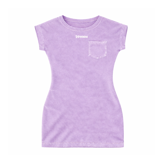 Lilac DPMNM Mini Dress W/ Pockets