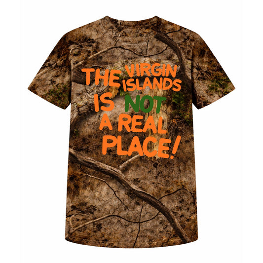 Unisex VI Not A Real Place Camo tee