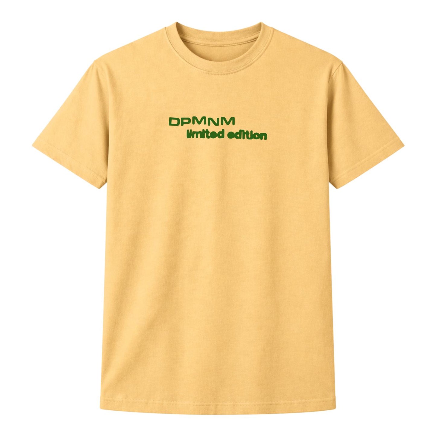 Unisex VI Not a Real Place Mustard tee