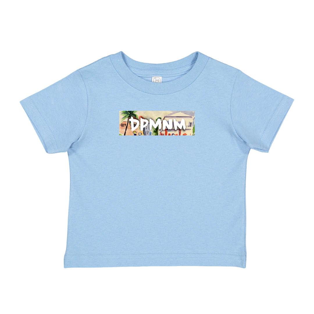 Toddler C'sted Art box baby blue Tee