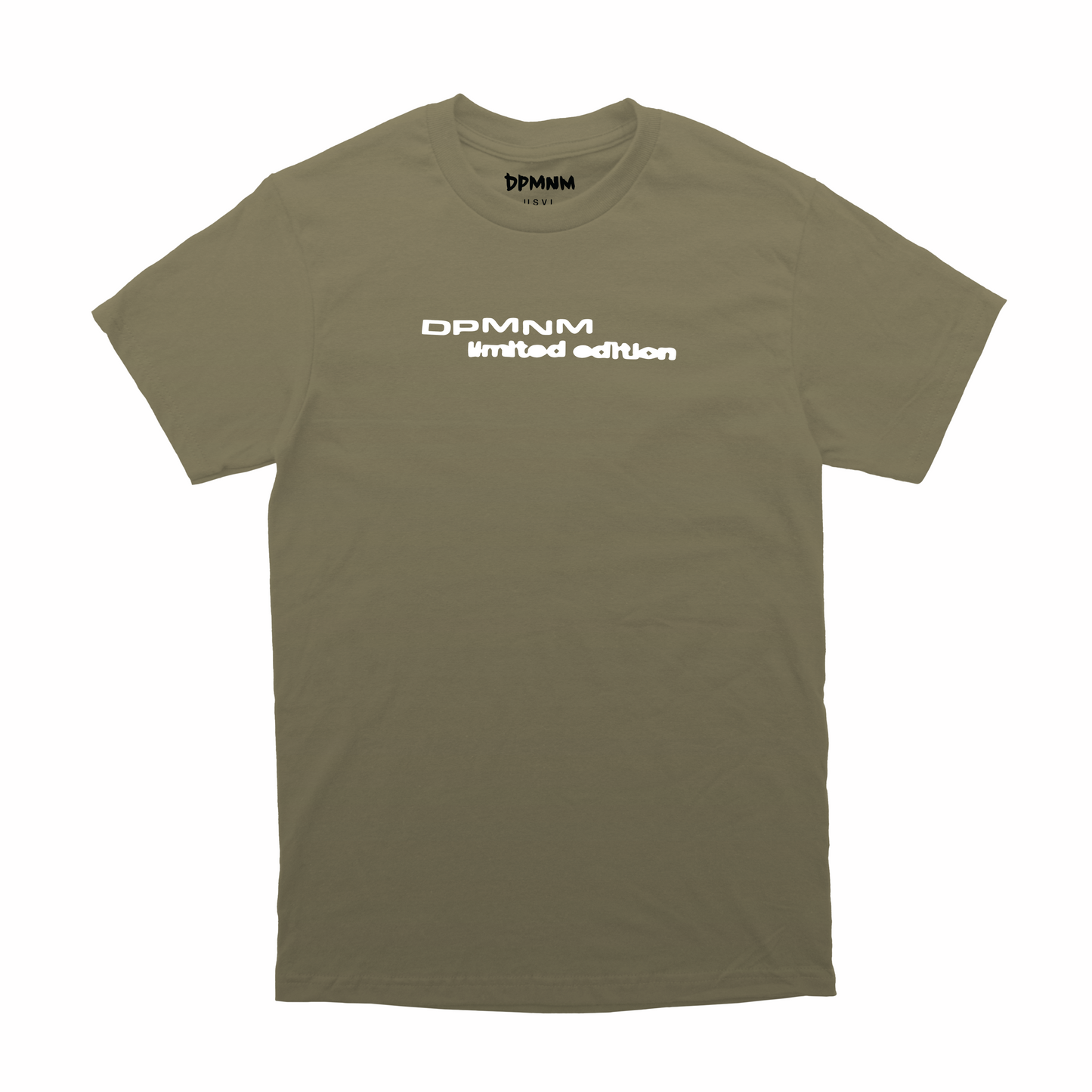 Unisex Wash Brown| White DPMNM Limited Edition Tee