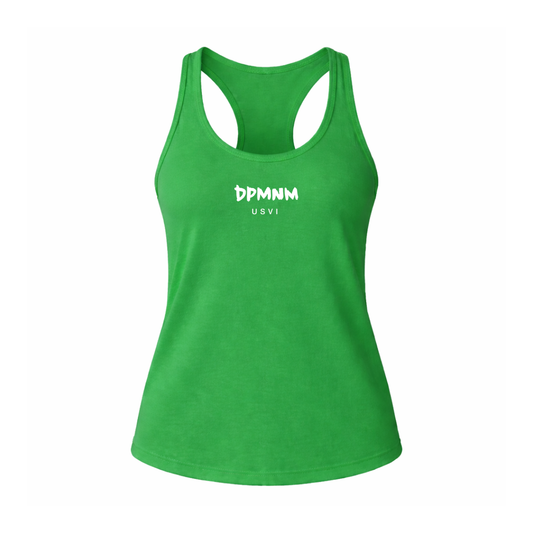 Womens Green OG Racerback Tank