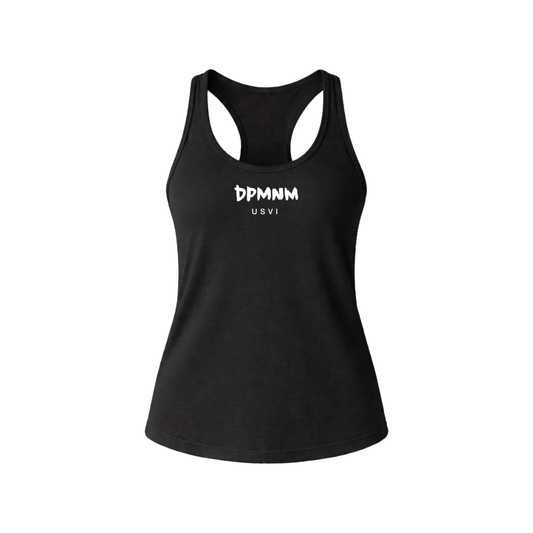 Womens OG Black Racerback Tank
