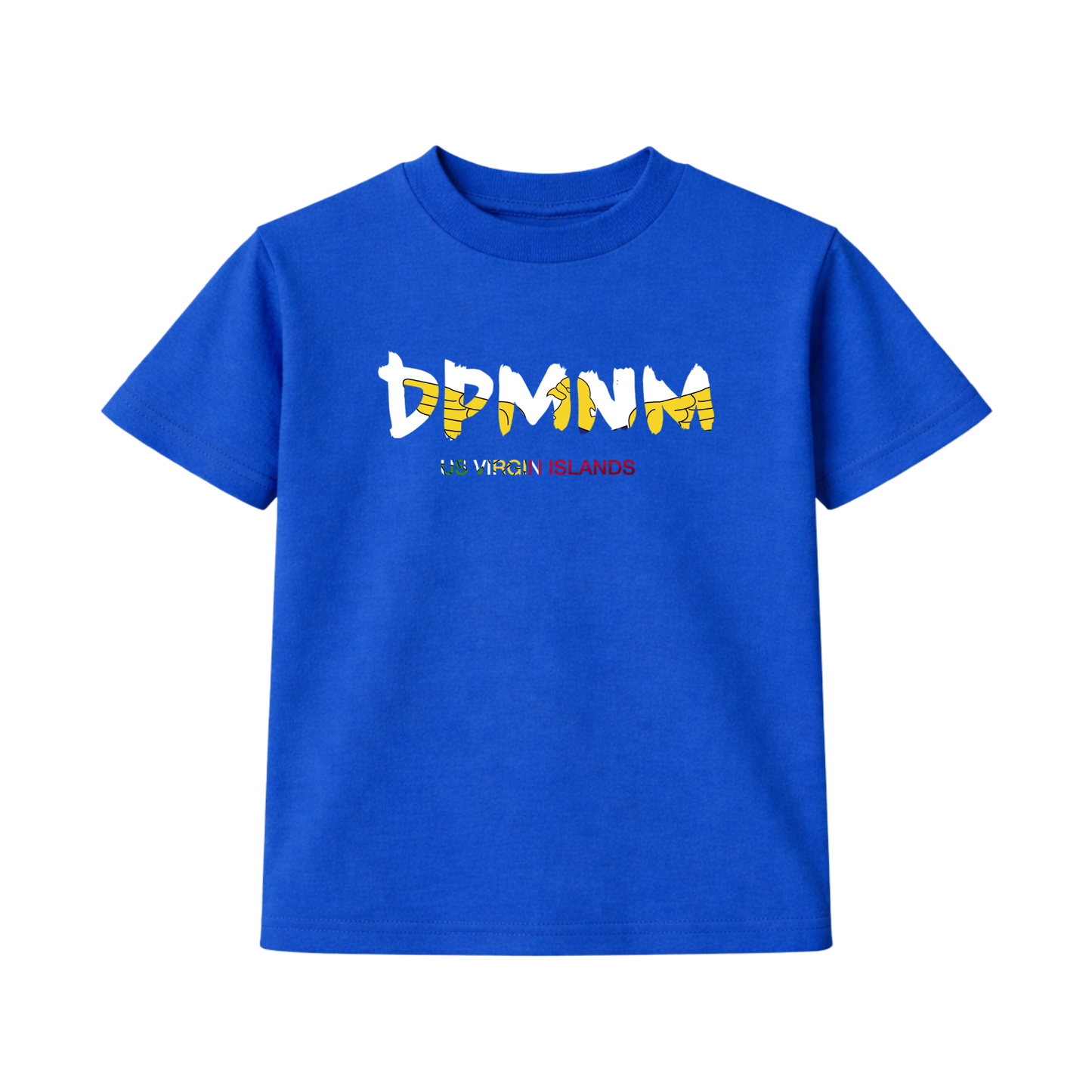 Kids Virgin Islands Blue Tee