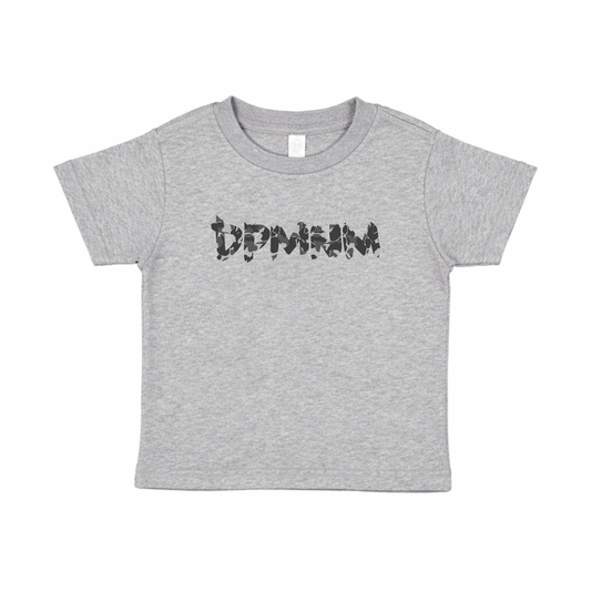 Toddler Gray Camo | Gray Tee