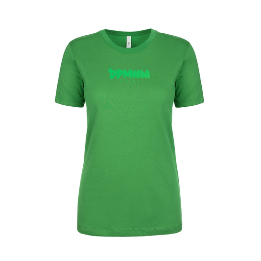Womens Kelly Green St. Pattys Puff Print