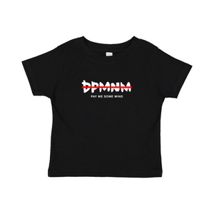 Toddler Black PMSM Tee