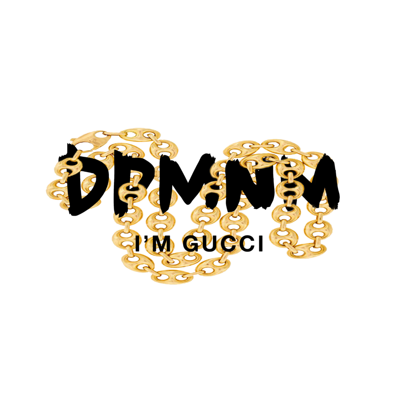Kids Grey I’m Good Chain Tee